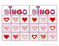 Bingo Saint-Valentin