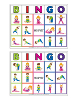 Bingo du yoga Bingo du yoga