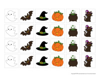 Boite a formes-Halloween