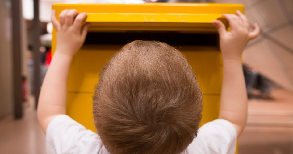 Boite aux lettres recyclée