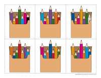 Boites de crayons de couleur