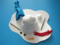 Bonhomme de neige fondu-4