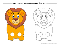 Brico-Jeu-Marionnettes à doigts