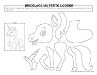 Bricolage-Ma petite licorne
