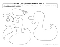 Bricolage-Mon petit canard