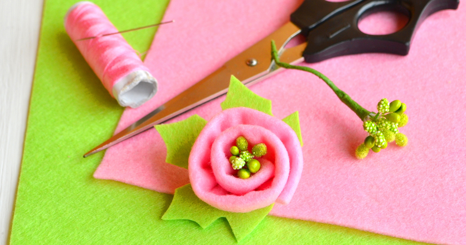 Bricolage de fleur pour le printemps