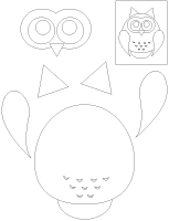 Bricolages-hibou miniature Bricolages-hibou miniature