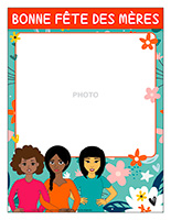 Cadre photo-Fête des Mères 2021