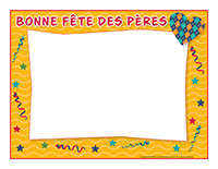 Cadre photo-Fête des Pères 2023