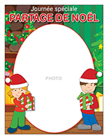 Cadre photo-Journée spéciale-Partage de Noël-2021