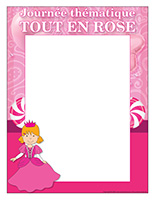 Cadre photos-Journee thematique-Tout en rose 2026