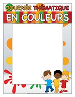 Cadre photos-Journee thematique en couleur 2026