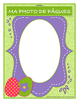 Cadres photos-Pâques 2020