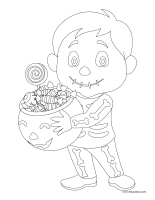 Cahier a colorier-Halloween 2021