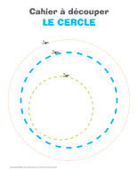 Cahier à découper-Le cercle