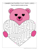 Cahier d&rsquo;activit&eacute;s pour temps libres-Saint-Valentin 2026-1