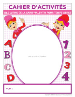 Cahier dactivités des temps libres-Lutins de la Saint-Valentin