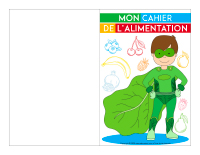 Cahier de l'alimentation