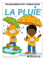 Cahier de programmation thematique-Pluie