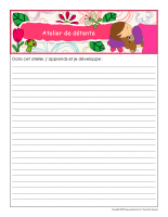 Cahier de suivi-Ateliers printemps-2