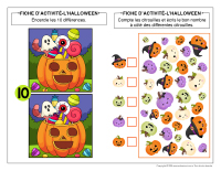 Cahier fiches d’activite miniature-Halloween 2026-2