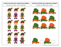 Cahier fiches d’activite miniature-Lutins d’Halloween-1