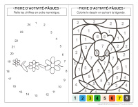 Cahier fiches d’activité miniature-Paques 2024-2