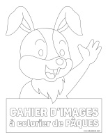 Cahier images à colorier-Pâques 2023