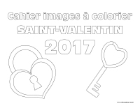 Cahier images à colorier-Saint-Valentin 2017 Cahier images à colorier-Saint-Valentin 2017