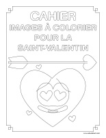 Cahier images à colorier-Saint-Valentin 2022