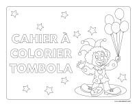 Cahier images à colorier-Tombola