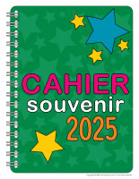 Cahier souvenir 2025