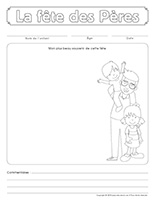 Cahier souvenir-Fête des Pères