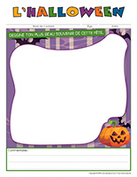 Cahier souvenir-Halloween 2025