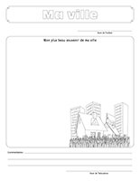 Cahier souvenir-La ville Cahier souvenir-La ville