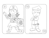 Calendrier avent à colorier-Halloween 2026