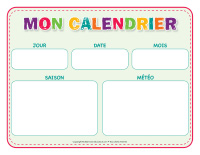 Calendrier illustré