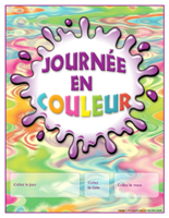 Calendrier perpétuel - Journée en couleur