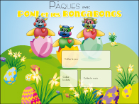 Calendrier perpétuel - Pâques avec Poni Calendrier perpétuel - Pâques avec Poni
