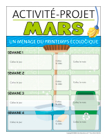 Calendrier perpétuel-Activité-projet-mars-1