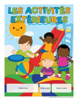 Calendrier perpetuel-Activites exterieures