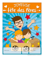 Calendrier perpétuel-Fête des Pères