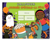 Calendrier perpétuel-Halloween-Journée spéciale-La fête