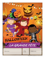 Calendrier perpétuel-Halloween-La grande fête