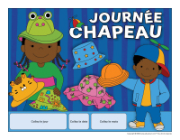 Calendrier perpetuel-Journee chapeau