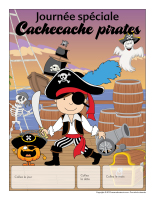 Calendrier perpétuel-Journée spéciale-Cachecache pirates Calendrier perpétuel-Journée spéciale-Cachecache pirates