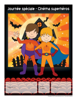 Calendrier perpétuel-Journée spéciale-Cinéma superhéros Calendrier perpétuel-Journée spéciale-Cinéma superhéros