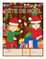 Calendrier perpétuel-Journée spéciale-Fête de Noël-2021