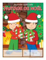 Calendrier perpétuel-Journée spéciale-Partage de Noël-2021