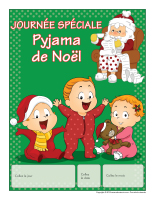 Calendrier perpétuel-Journée spéciale-Pyjama de Noël Calendrier perpétuel-Journée spéciale-Pyjama de Noël